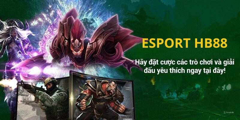 Giới thiệu về game Esport tại HB88